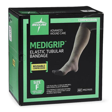 Bandage Medigrip 4"x11yd Tubular Elastic Size F 1Rl/Bx - Surgical Supplies NY